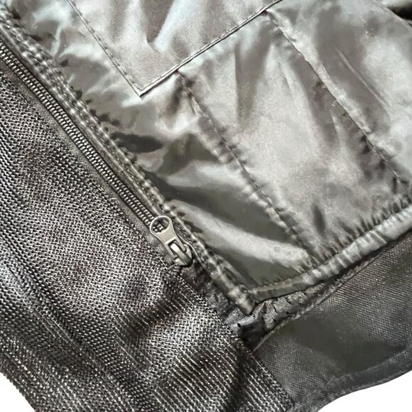 River Road Motorcycle Jacket Men's Size 44 Mesh Ventilated Black Zip Out Liner - Picture 8 of 16